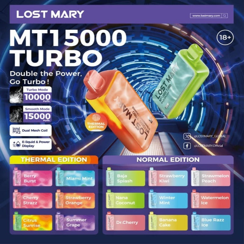 LOST MARY MT15000 TURBO