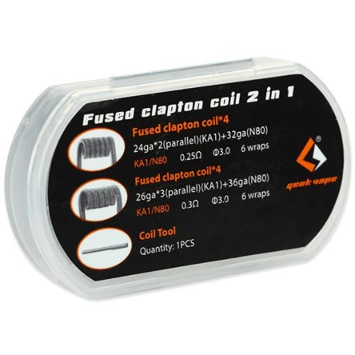 GeekVape Fused Clapton Coil 2 In 1 8pcs F201