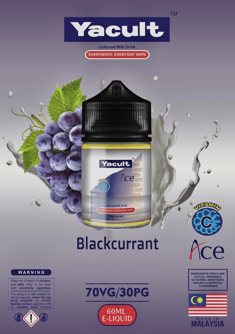 YACULT BLACKCURRANT E-LIQUID