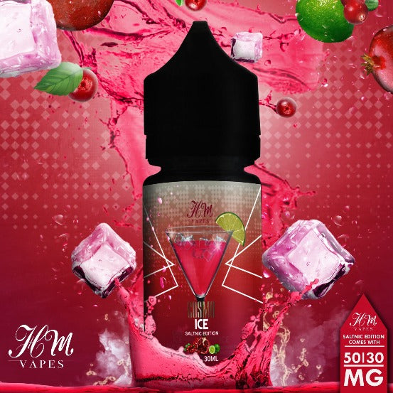 COSMO ICE BY HM VAPES SALTNIC