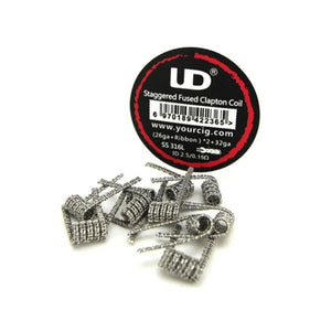 UD STAGGERED FUSED CLAPTON COIL