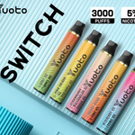 Load image into Gallery viewer, YUOTO SWITCH DISPOSABLE 3000 PUFFS 50mg - 5%
